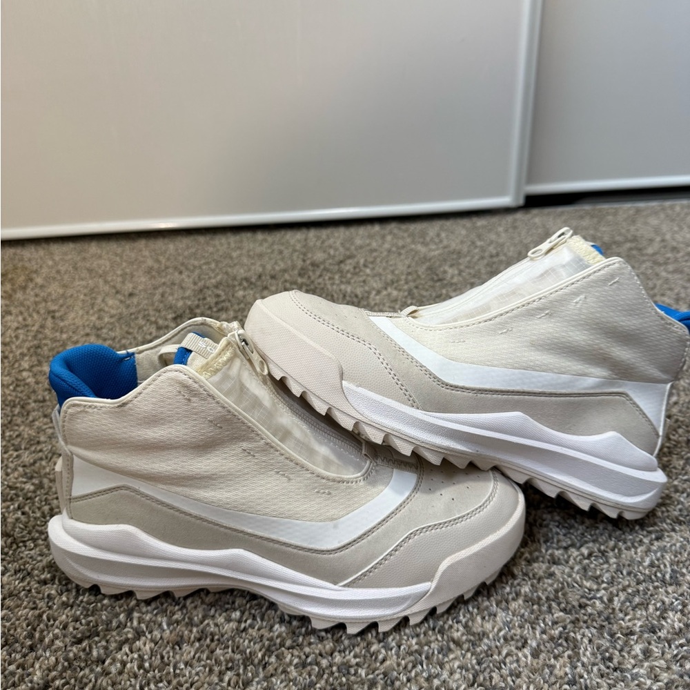 Sorel Cream and Blue Women's Sneakers - Picture 6 of 9